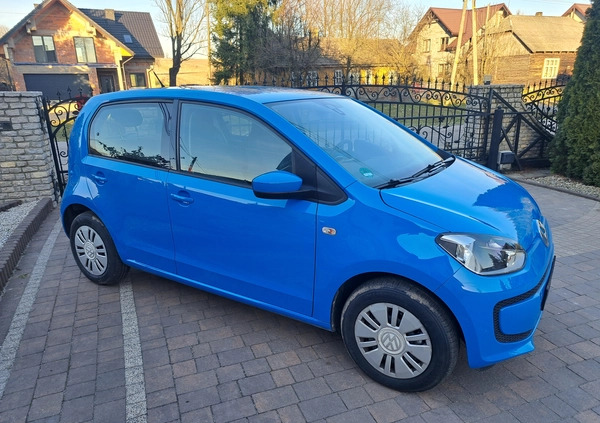 Volkswagen up! cena 24600 przebieg: 117000, rok produkcji 2015 z Wolbrom małe 191